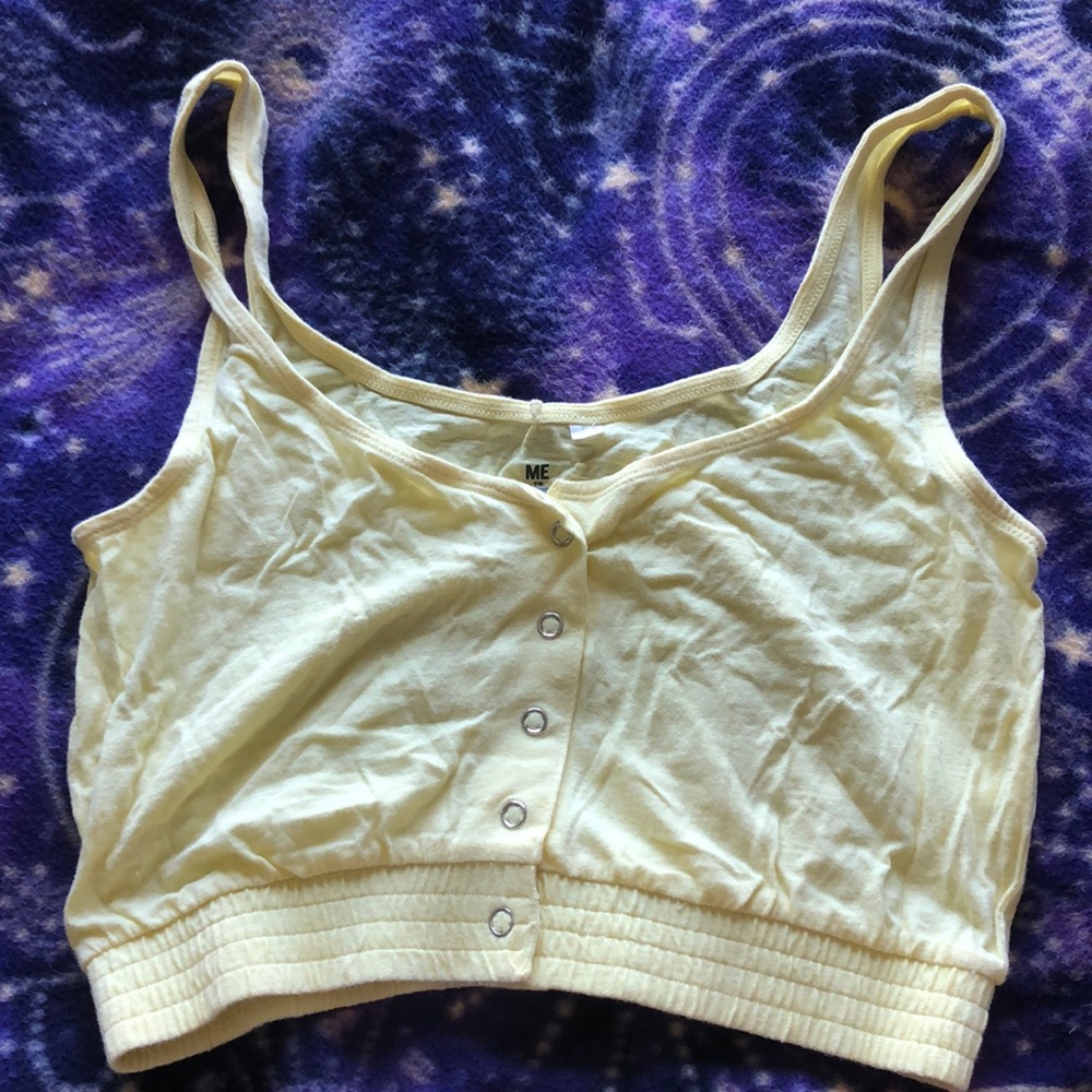 PacSun yellow tank top